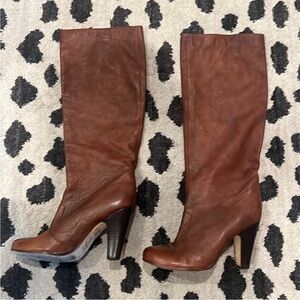 Dolce Vita SADDLE Leather Knee High Boots 8